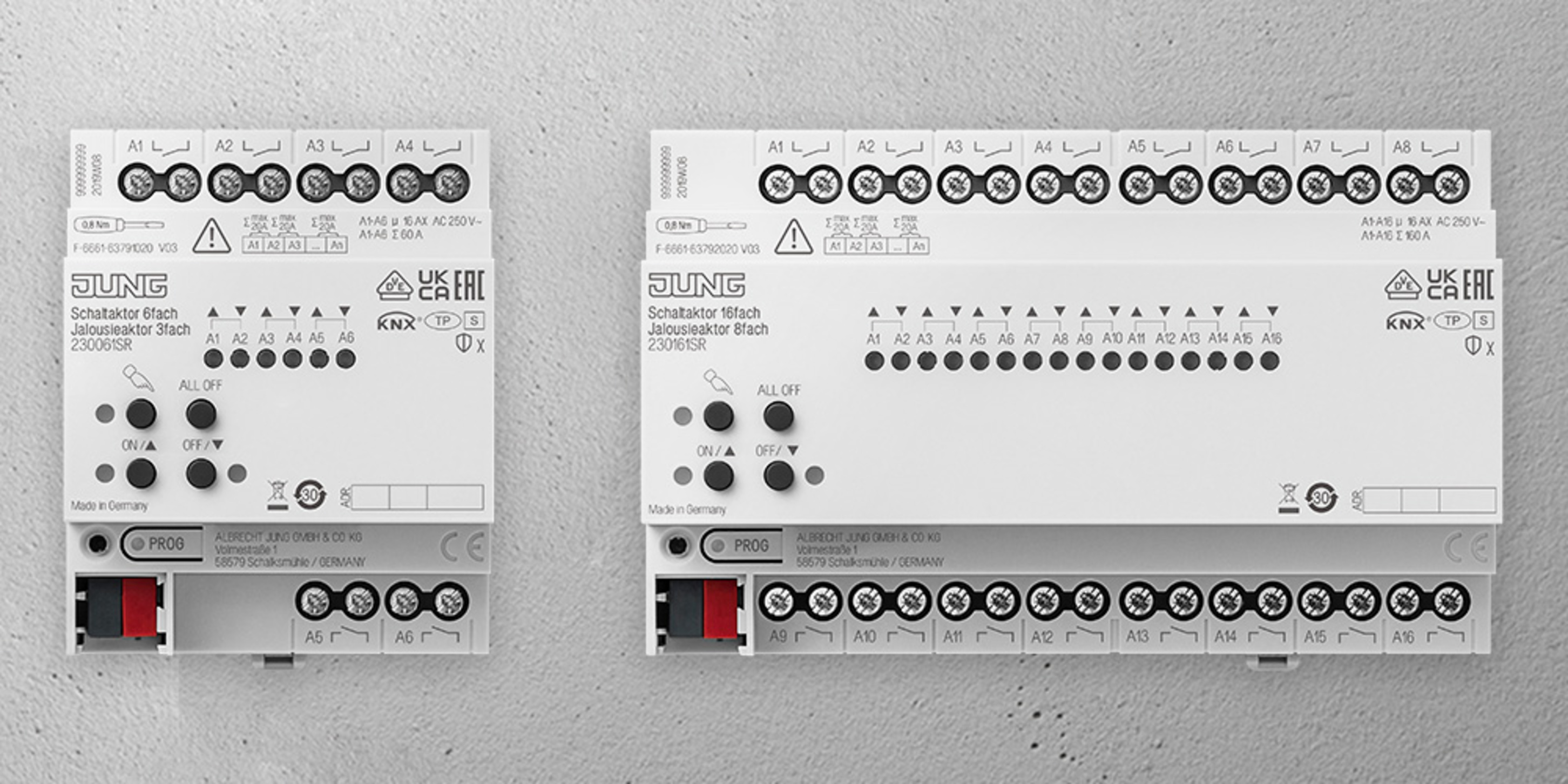 KNX Schalt- und Jalousieaktoren bei ABK GmbH in Rodgau
