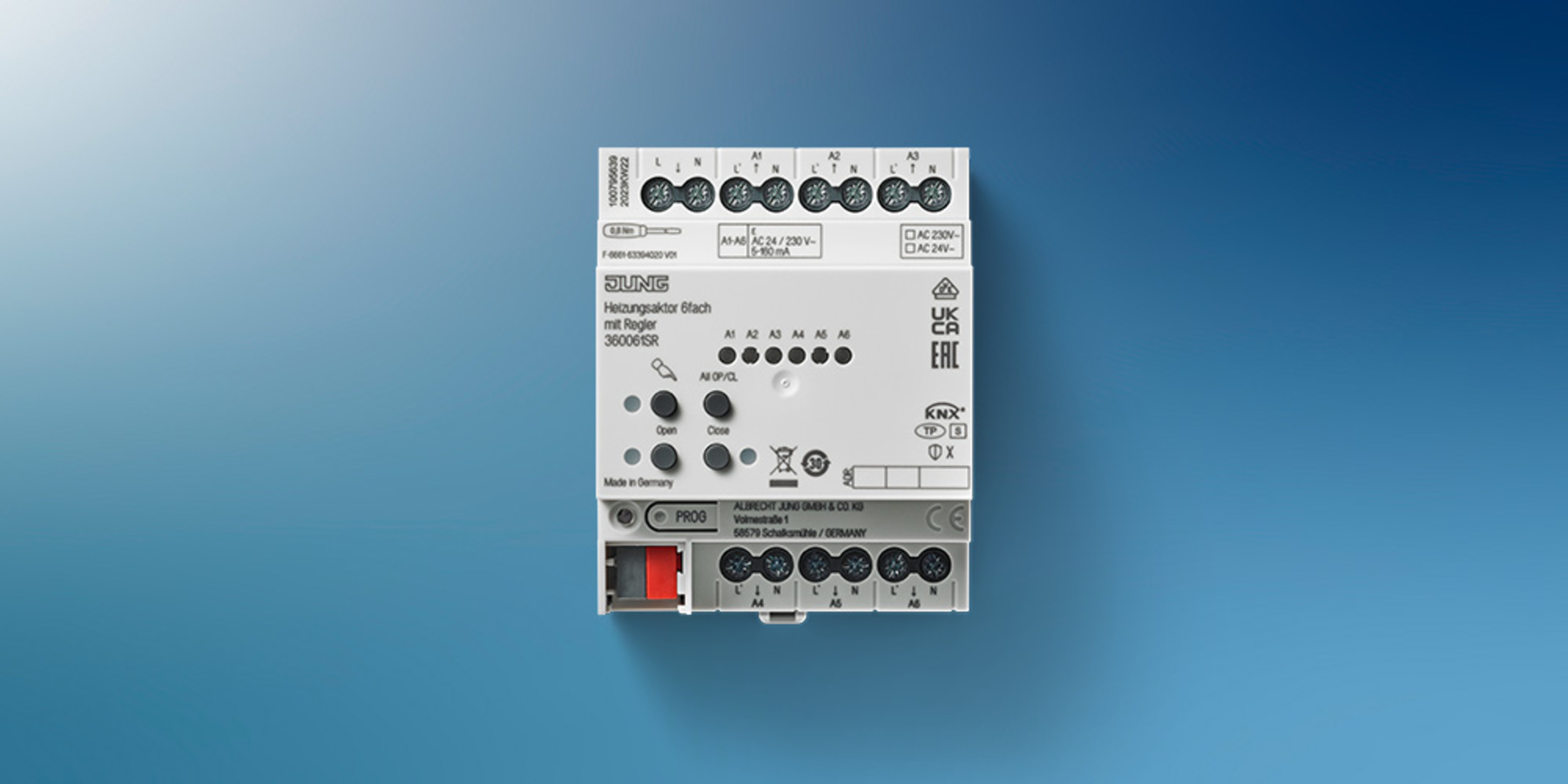 KNX Heizungsaktor 6-fach bei ABK GmbH in Rodgau