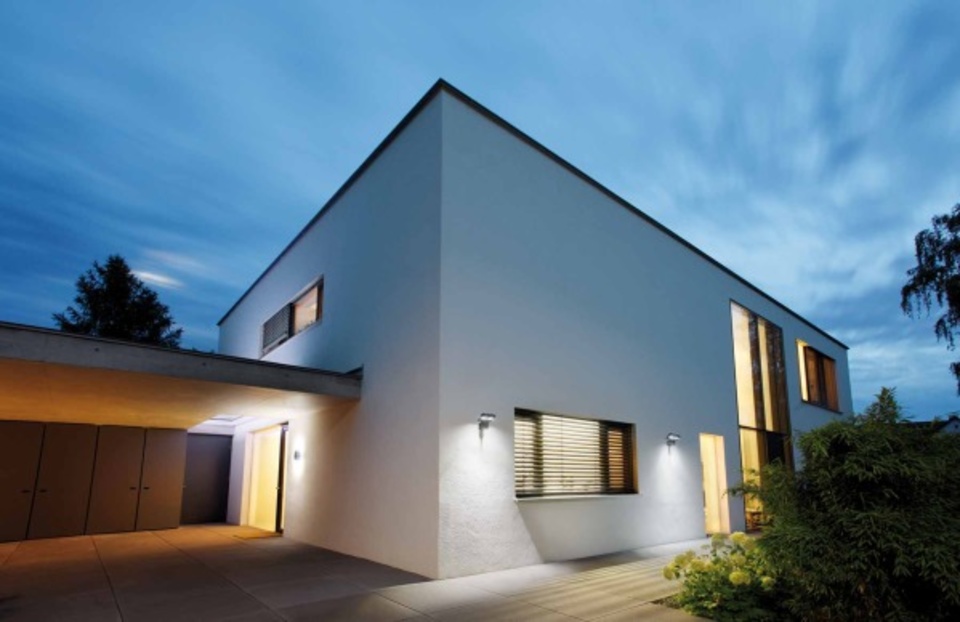 Aussenbeleuchtung bei ABK GmbH in Rodgau